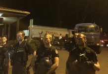 10e jour du conflit Total, le jour après l’intervention de la gendarmerie