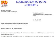 Grève chez Total : le coordinateur national FO écrit à la direction du groupe