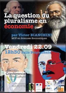 CUFR Pluralisme en économie