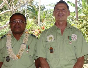 Soulaimana Issouffou et Jean-Luc Leclerc que Laurent Mercy a voulu mettre à l'honneur