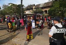 Bamana : les lycéens manifestent leur peur et leur colère