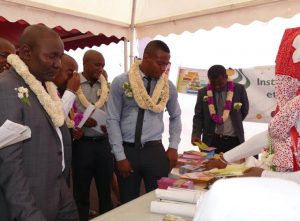 Issa Issa Abdou ce lundi matin à la Journée mondiale de l'Enfance