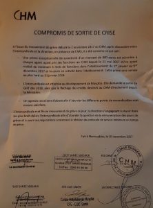 Le protocole de fin de conflit