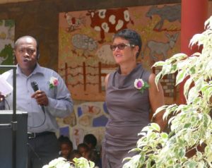 Maoulida Momed et Nathalie Costantini lancent le Jardin pédagogique