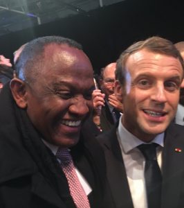 Saïd Omar Oili a rencontré Emmanuel Macron en novembre dernier