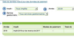 L'avis du premier tiers s'affiche dans les espaces particuliers en ligne des contribuables