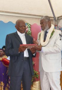 Remise de la médaille du travail