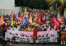 Plus de 1000 personnes à la manifestation intersyndicale