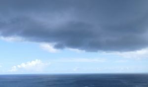 Nuages au nord de Mayotte ce mardi 20 février 2018