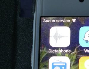 SFR aucun service réseau