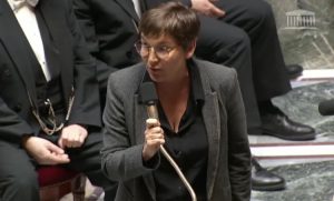 Annick Girardin à l'Assemblée nationale ce mercredi