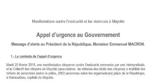 Le document signé ce samedi 3 mars