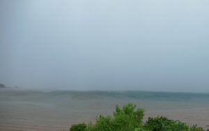 Averse sur le lagon ce vendredi après-midi