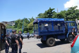 Des gendarmes alloués à la visite d'Annick Girardin