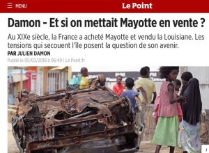 Le titre provocateur du Point