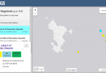 Séisme record : trois blessés