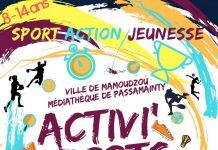 Du sport gratuit les mercredis et vendredis à Passamainty