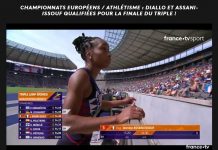 Jeanine Assani-Issouf en finale du triple saut aux championnats européens