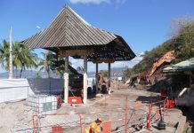 Modernisation en cours à la station Total de Pamandzi, fermée ce lundi pour travaux