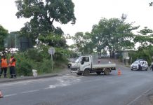 Gigantesque embouteillage en lien avec un accident à hauteur des Hauts-Vallons