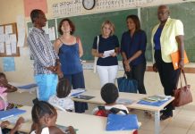 Mliha, petite école rangée, visitée par la mission parlementaire anti-discrimination