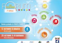 Forum des associations et actu de la commune de Mamoudzou