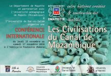 Conférence Civilisations du Canal de Mozambique : croisement de 26 collaborations scientifiques