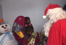 Les enfants malades ont pu voir le Père Noël avant l’heure