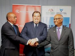 Signature d'un accord de partenariat privilégié entre Air Austral, Air Madagascar et Kenya Airways