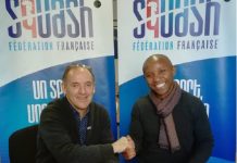Abdillah Soussou signe avec la Fédération française de Squash