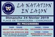 Tests de natation pour le Brevet de surveillant de baignade
