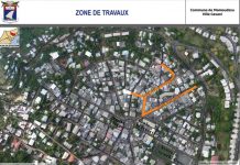 Réhabilitation de la voirie à Cavani