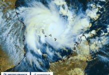 Quelques dégâts provoqués par Kenneth devenu cyclone tropical. Mayotte toujours en vigilances Orage, houle et vent fort