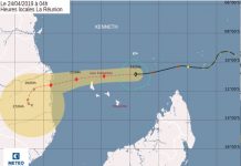 Kenneth passera au plus prés de Mayotte à la mi-journée