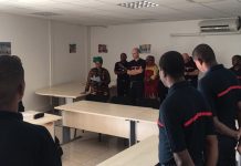 Nouvelles recrues chez les pompiers de Mayotte
