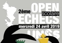 Report du 2e tournoi Open d’Échecs