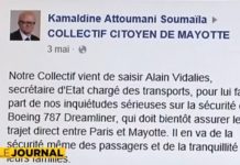 Collectifs des citoyens : la paternité à Kamaldine Attoumani Soumaila