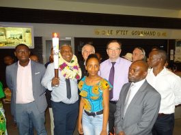 La flamme des jeux des îles est arrivée à Mayotte