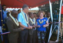 Inauguration du quai de transfert de Kahani financé à 30% par l’Europe