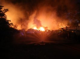 Kawéni : l’incendie en voie d’extinction
