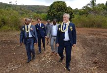 La préfet à Kani-Keli ce mardi matin