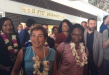 Une heure de retard sur le programme pour Annick Girardin et Sibeth Ndiaye