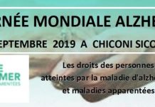 Journée mondiale Alzheimer à Chiconi ce samedi