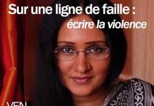 Ananda Devi « Sur une ligne de faille : écrire la violence », au CUFR ce vendredi à 12h30