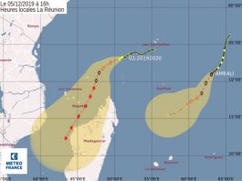Mayotte placée en pré-alerte cyclonique ce jeudi à 18h