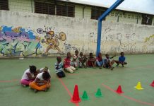 Des activités sportives pour les enfants de Mamoudzou pendant les vacances
