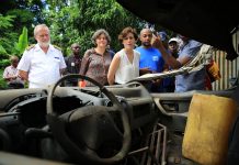 Christelle Dubos face aux foyers de dengue