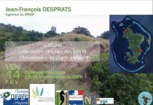 Conférence sur la « Lutte contre l’érosion des sols et l’envasement du lagon à Mayotte »