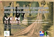 CUFR : Laurence Rosier « Galanterie, grivoiserie et goujaterie une analyse de discours au prisme du genre »