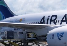 Pont aérien: 25 tonnes de fret livrés par Air Austral